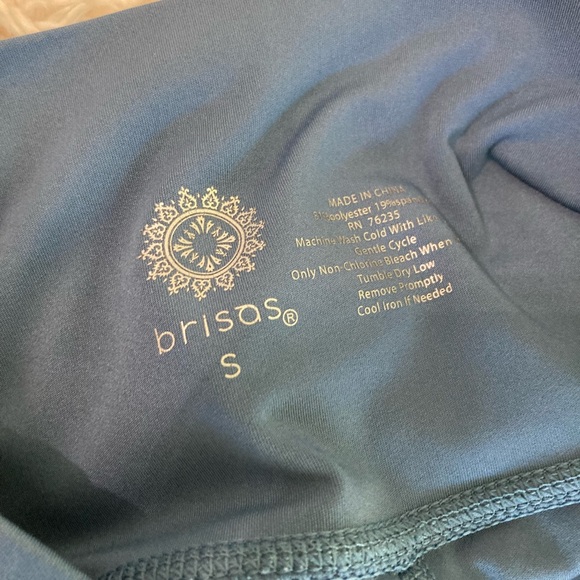 Women's Teal Bike Shorts - Picture 3 of 3